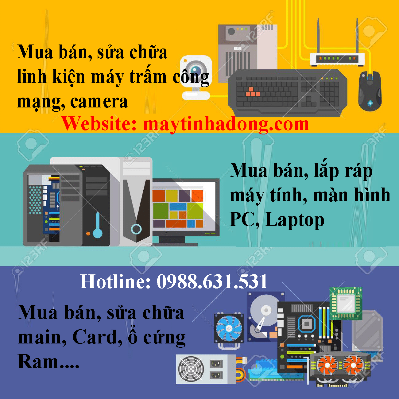 Sửa máy tính tại nhà Vĩnh phúc giá rẻ bất ngờ LH: 0988.631.531